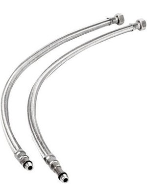 Mestore Batarya Flex Hortum 3/8-M10 100 cm Kısa Uç - 9996669995416