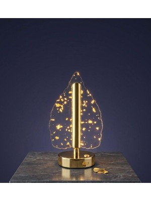 abnturk Şık Görünümlü Modern Abajur 3 Modlu Dekoratif USB Şarjlı Masa Lambası 23CM