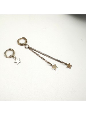 İz Jewel Iz Jewel 925 Ayar Gümüş Yıldız Küpe