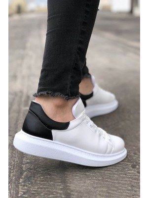 Mooien MN256 - Cbt Estrella Erkek Ayakkabı Beyaz/sıyah