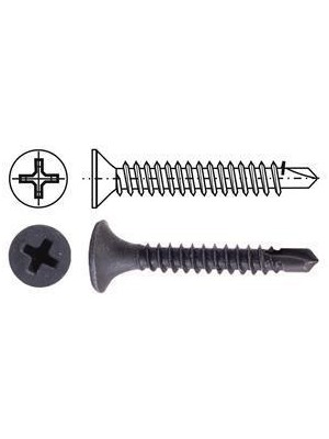 Mestore Meridyen 3,5X45 Matkap Uçlu Alçıpan Vidası 500 Adet - 8697448983594