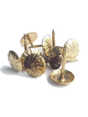 Mestore Kabara Raptiye Çivi Benekli Sarı 10 Adet - 9996670004206