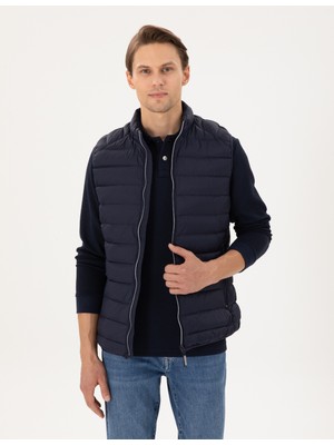 Pierre Cardin Erkek Lacivert Ultra Hafif Şişme Yelek 50292913-VR033