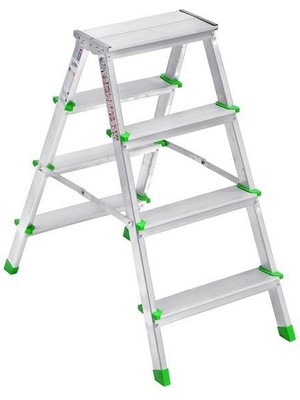 Mestore Sm Saraylı 4+4 Çift Taraflı Alüminyum Merdiven - 8698549009196