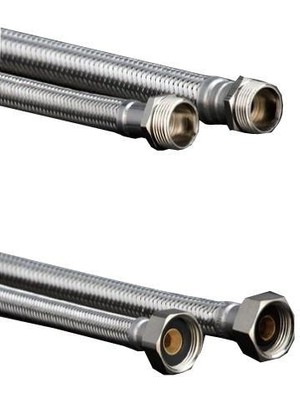 Mestore 3/8x3/8 Nipelli Flex Hortum 40 cm - 9996669946616