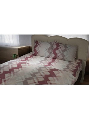 Tfn Home Renkli Kareli Çift Kişilik Nevresim Takımı