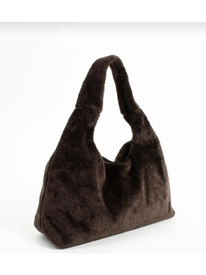  omuz el kol peluş yumuşak ve hafif kadın çantası