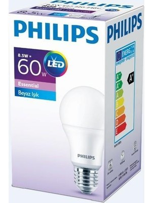 Mestore Philips LED Ampul 8 Watt Beyaz Renk E27  Duy - 8718696770108