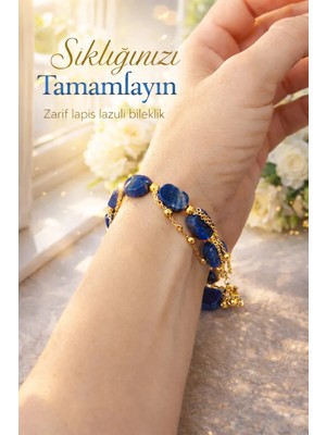 Lapis Lazuli Doğaltaş Bileklik