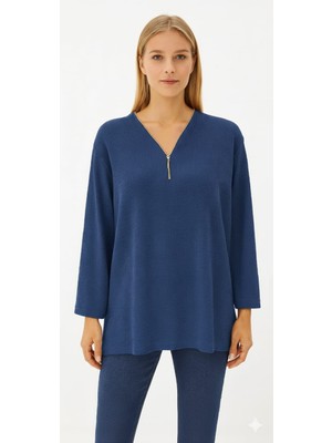 Döne Gözübek Kadıngiyimfermuarlı Bluz Mevsimlikannepenyesi