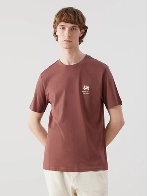 Lc Waikiki Yeni Sezon Bisiklet Yaka Düz Penye Erkek Tişört