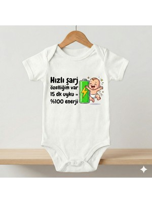 Novera Baby Organik %100 Pamuklu Bebek Zıbın Bebek Body Hızlı Şarj