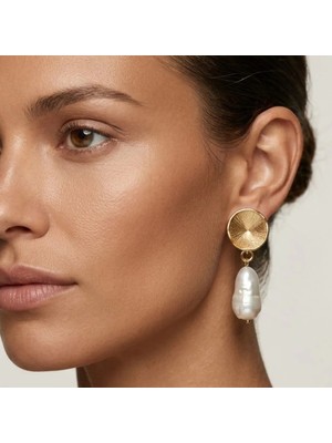 THEIA GemWorks Avina - Barok İnci Küpe