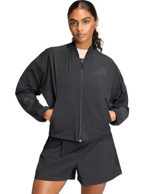 Adidas  Kadın Siyah  Ceket W Z.n.e. Wv Bom KD8505