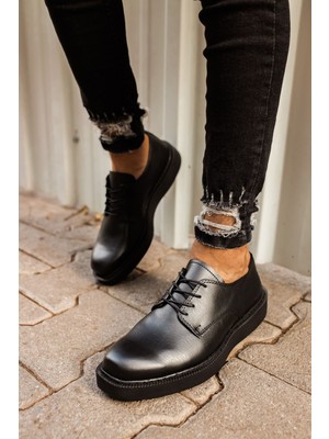 İsmiyle Al CH001 - Fst Classic Lace Erkek Ayakkabı Sıyah