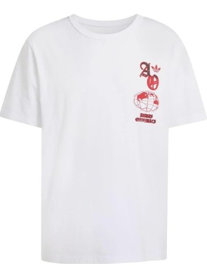 Adidas Erkek  Beyaz  T Gfx T KE0102