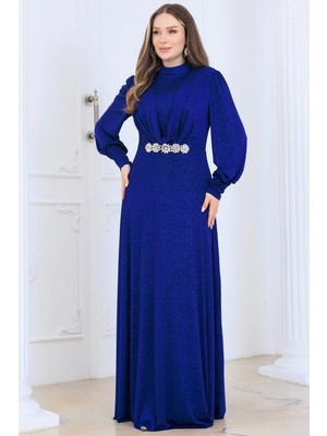 Esilanur Elisa Tesettür Abiye Saks