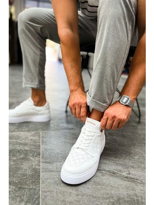 İsmiyle Al CH153 - Cbt Oxford Erkek Ayakkabı Beyaz