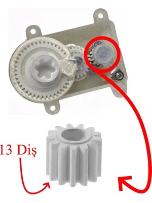 Erparmarket Arzum  AR1004 Soprano Max Blender Uyumlu Hazne Kapağı Mil Dişlisi