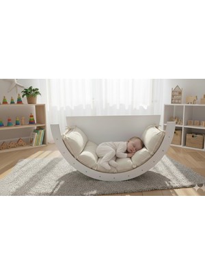 Volo Pikler Montessori Salıncak Masaoyuncak Organizeri- Minderli