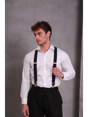 Erkek Siyah Pantolon Askısı