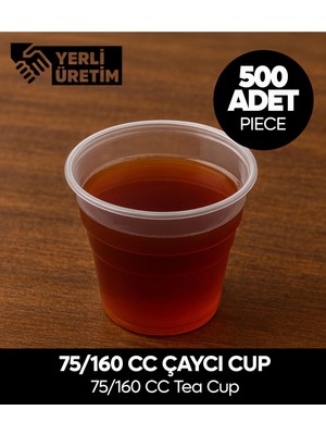Sepet Doldur 75/160 cc Çaycı Cup Pp 500 Adet
