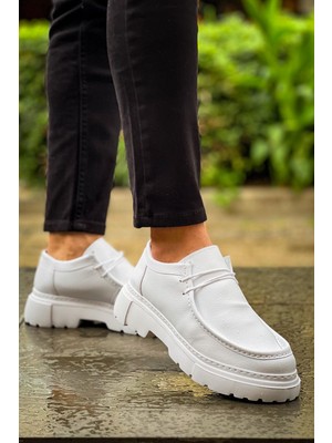 İsmiyle Al CH2404 - Cbt Castle Erkek Ayakkabı Beyaz