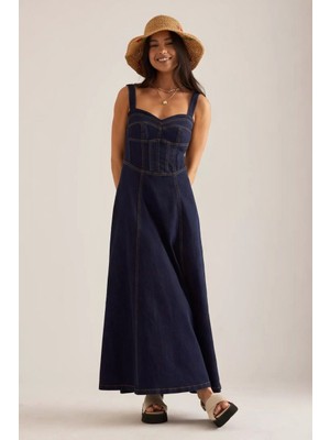 Kadın Camel Kiraz Nakışlı El Yapımı Hasır Bucket Şapka - Katlanabilir Yazlık Tasarım