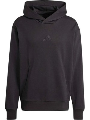 adidas Erkek  Siyah  Sweatshirt M A SZN FT HD IX1248