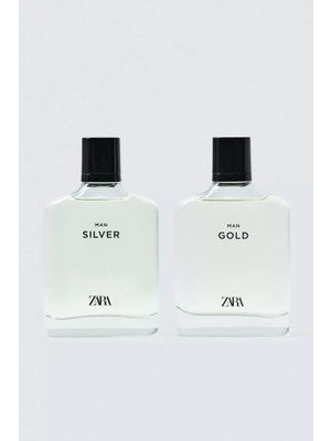 Zara SILVER MAN GOLD EDT 2X100 ML (3.4 FL.OZ