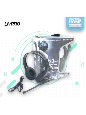 İsmiyle Al Eyfel Mikrofonlu Gaming Kulaklık Siyah Xpro Serisi