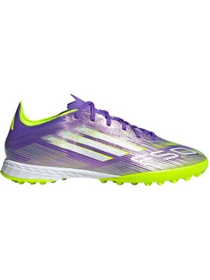 Adidas Erkek Halı Saha Krampon F50 Pro Tf JH7665 Mor Kauçuk Tabanlı Hızlı Performans