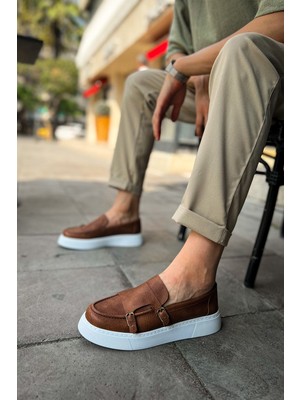 İsmiyle Al CH417 - Cbt Mancini Erkek Ayakkabı Taba