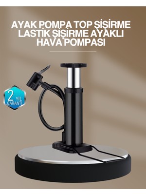 Astraltech Extra Güçlü Ayak Pompası Otomobil Motosiklet Bisiklet Uyumlu