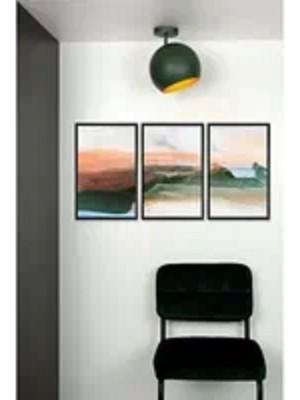 Riolight Riolıght Vintage,rustik Mafsallı Hareketli Glop Başlık Siyah Metal Tekli Glop Avize Glop ÇAP:15CM