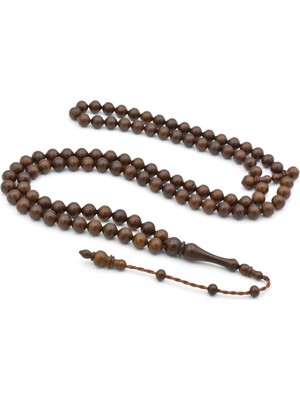 Murty99 Sistemli Sığırcık Kesim 99 Luk Kahverengi Toz Kehribar Tesbih