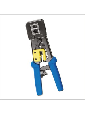 İsmiyle Al Enkado EKD-PN20, RJ45/RJ11 Ikili Pense,  Yeni Nesil Kablo Ucu Konnektör Sıkma Pensesi