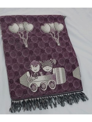 Aylis Home Mor Kalemli Yemek ve Hobi  Örtüsü