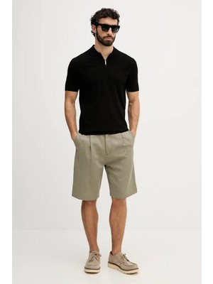 Guess M6RR15Z4442 Kadir Tech Ss Erkek Polo Tişört