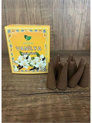 Layansaa Vanilya Konik Tütsü, 1 Paket,10 Adet