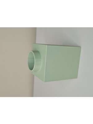 Midori Works Dekoratif Yapı Bloğu Vazo - Tuğla Çiçek Setleri ve Botanik Koleksiyon Için Uyumlu Blok Saksı