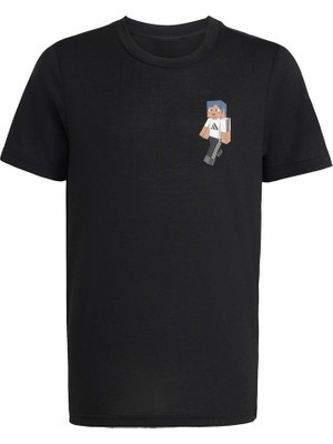 adidas Çocuk  Siyah  T-shirt J MC TR TEE KD0980