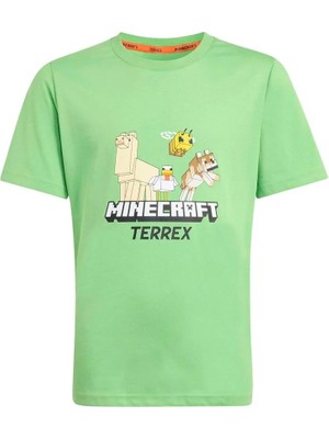 adidas Çocuk  Yeşil  T-shirt K MC MT TEE JZ3587