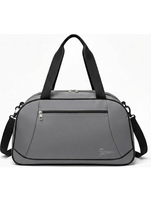 Louisiana Polo El Valizi Spor Seyahat Çantası Orta Boy 50CM Gri 6671