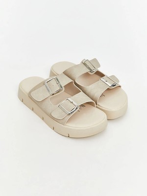 Lc Waikiki Yeni Sezon Çift Bantlı Kadın Terlik