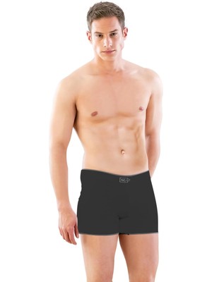 İlk El Grup Ieg™  Siyah Mı Emay 2108 Seamless Uzun Erkek Boxer