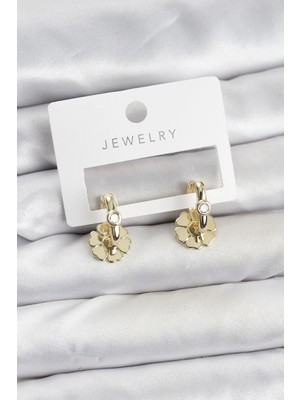 İlk El Grup Ieg™  Pirinç Gold Renk Kadın Göçmen Küpe TG27BKP11597