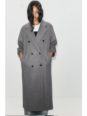 Allbucks Pull&bear Kurvaze Kaşe Kaban ABPNB3756