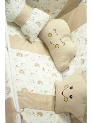 Özgürce Renkli Bebek Uyku Seti 80X130, Rahat ve Şık Nevresim Takımı