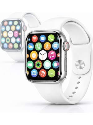 Beemen T700S Akıllı Saat Arama Konuşma Bildirim Alma Yan Tuşlar Aktif iPhone Android Harmonyos Uyumlu